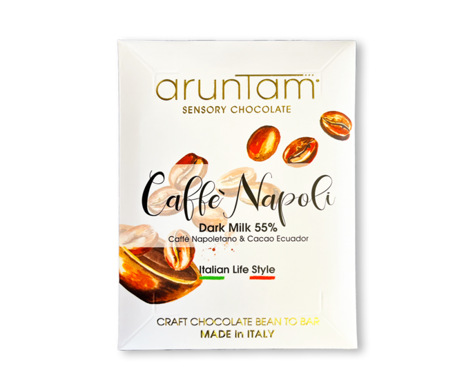 Aruntam 60% mléčná čokoláda CAFFÉÉ NAPOLI 50 g