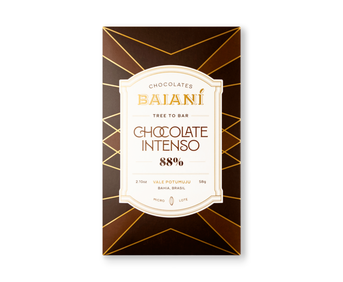 Baianí Chocolates 88% hořká čokoláda VALE POTUMUJU 58 g