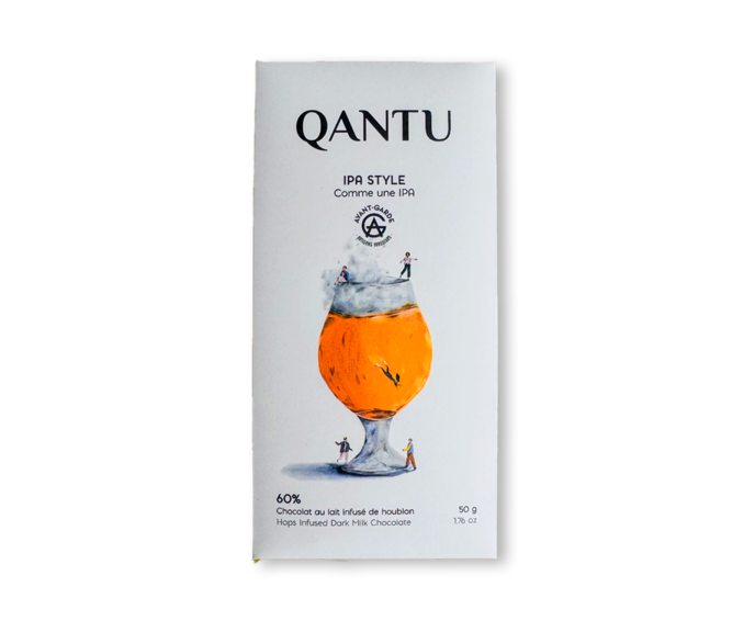 QANTU 60% mléčná čokoláda IPA STYLE 50 g