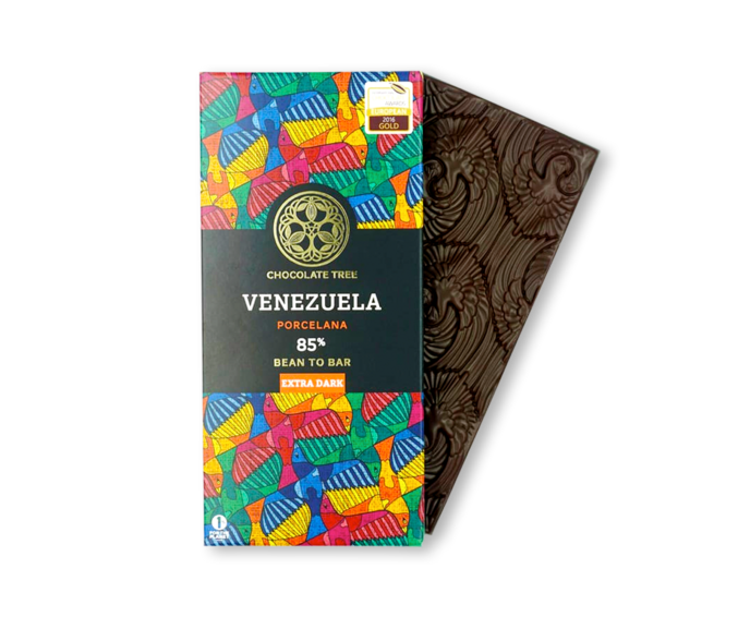 Chocolate Tree 85% hořká čokoláda VENEZUELA PORCELNAA BIO 70 g