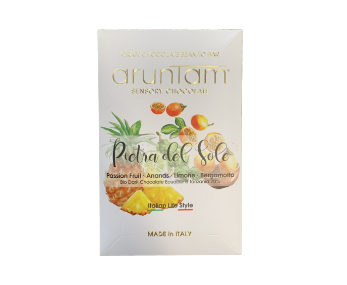 Aruntam 70% hořká čokoláda PIETRA DEL SOLE BIO 50 g
