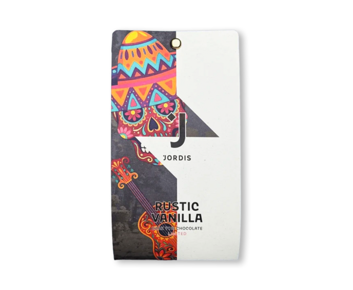 Jordi's 70% hořká čokoláda RUSTIC VANILLA LIMITED 50g