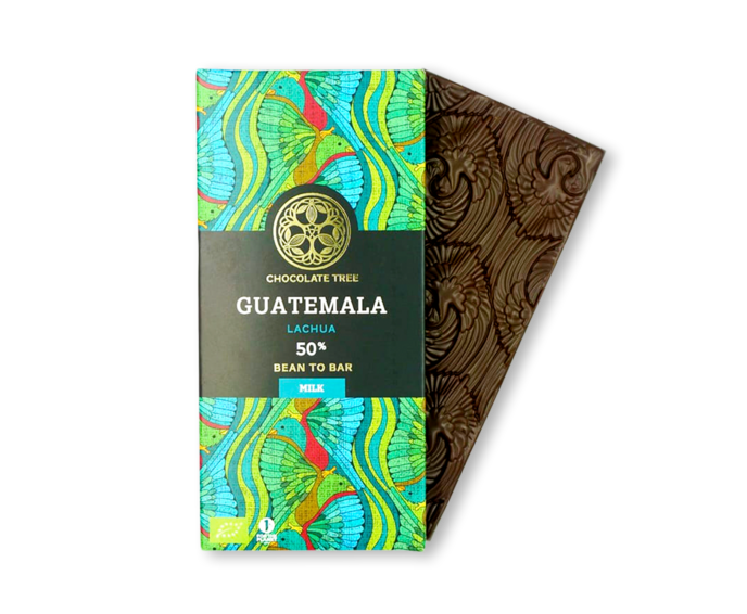 Chocolate Tree 50% mléčná čokoláda GUATEMALA LACHUA BIO 70 g