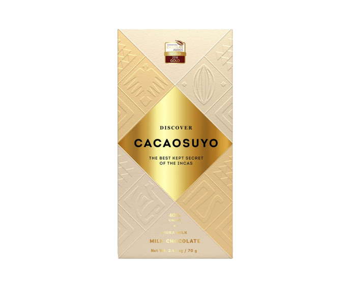 Cacaosuyo 50% mléčná čokoláda Piura Milk 70 g