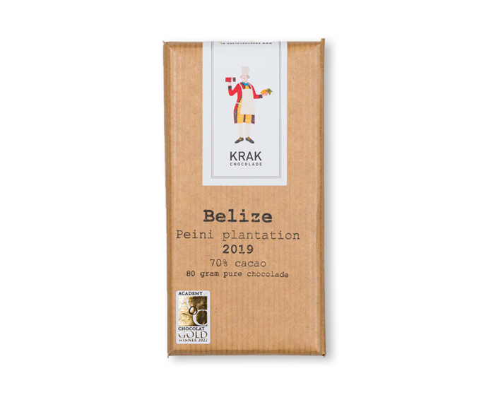 KRAK 70% hořká čokoláda BELIZE Peini Plantation 2019 80 g