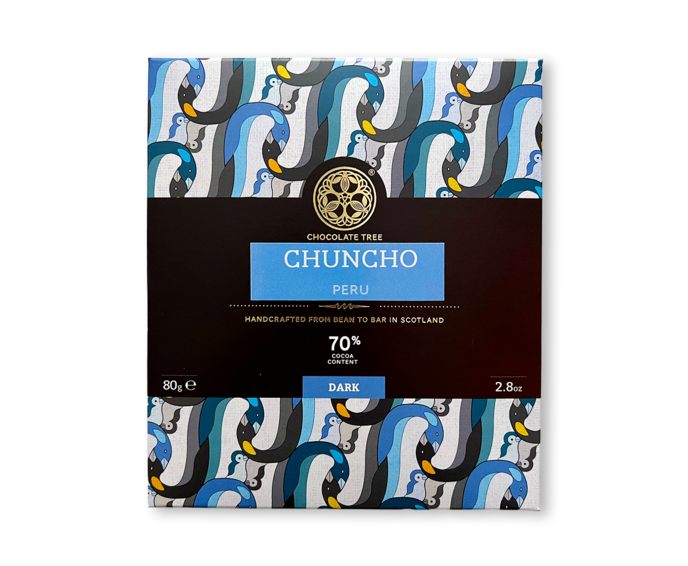 Chocolate Tree 70% hořká čokoláda PERU CHUNCHO BIO 80 g