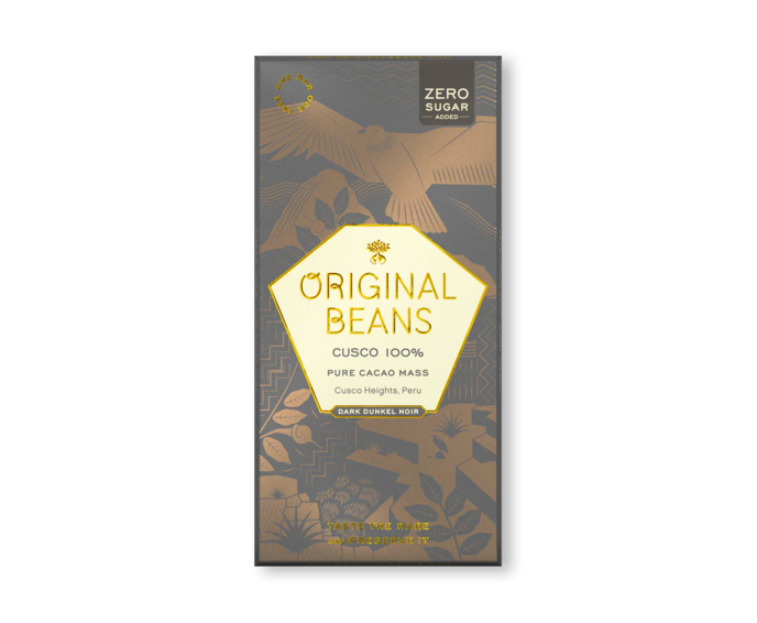 Original Beans 100% hořká čokoláda CUSCO BIO 70 g