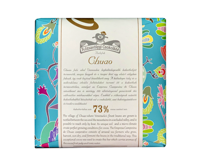 Rózsavölgyi Csokoládé 73% hořká čokoláda Venezuela Chuao 70 g