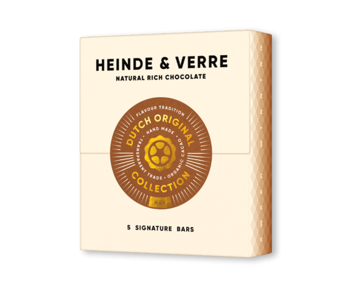Heinde & Verre DUTCH ORIGINAL COLLECTION sada čokolád 175 g