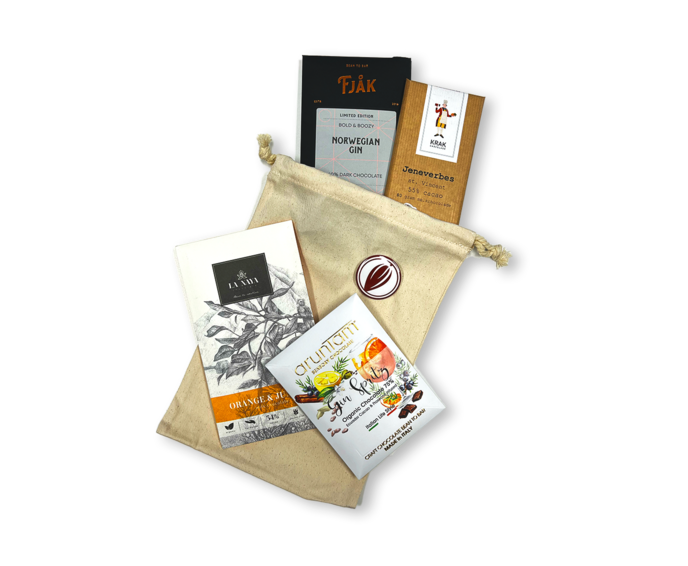 GIN S TONIKEM degustační sada čokolád 270 g