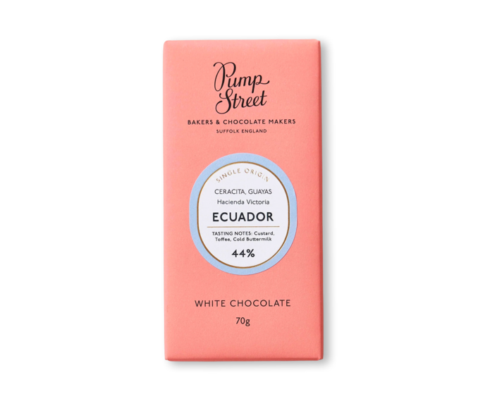 Pump Street 44% bílá čokoláda ECUADOR 70 g