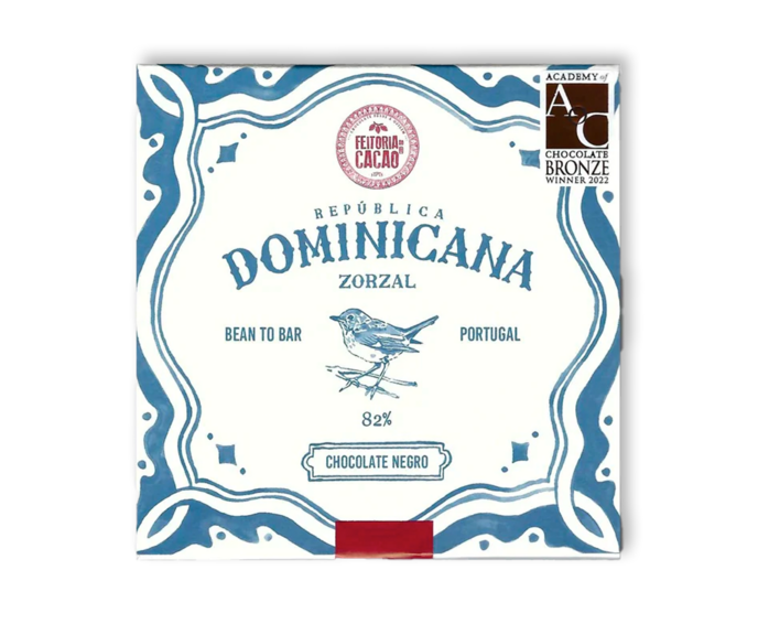 Feitoria do Cacao 82% hořká čokoláda DOMINICANA ZORZAL 50 g