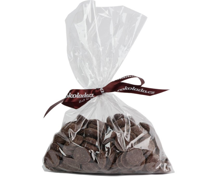 Original Beans Femmes de Virunga vážené 55% mléčné čokoládové knoflíky 200 g