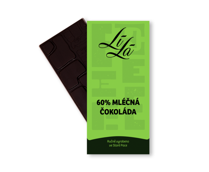 LÍLÁ 60% mléčná čokoláda EKVÁDOR FINCA GARYTH 50 g