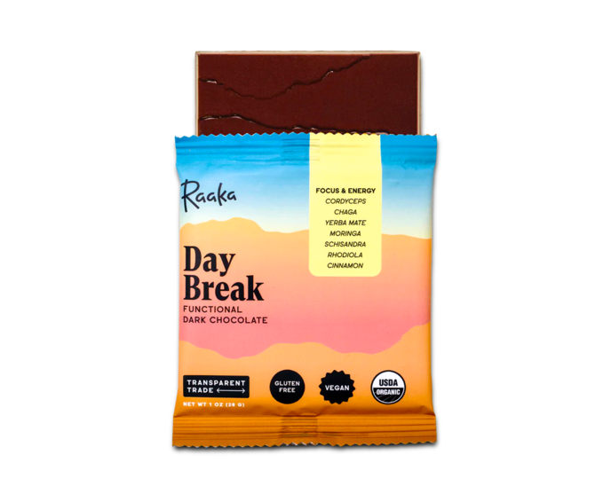 Raaka 63% hořká čokoláda DAY BREAK 28 g