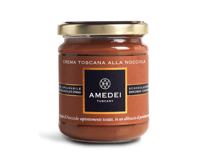 Amedei Crema Toscana Nocciolla lískooříškový krém 200 g