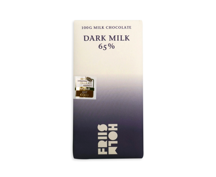 FRIIS-HOLM 65% mléčná čokoláda 65% DARK MILK 100 g