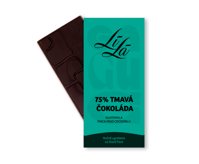 LÍLÁ 75% hořká čokoláda GUATEMALA 50 g