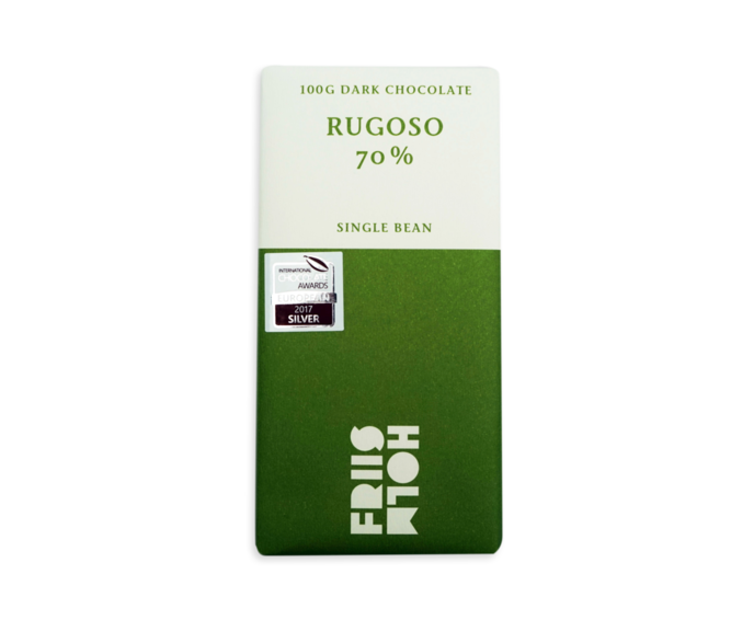 FRIIS-HOLM 70% hořká čokoláda RUGOSO Nicaragua 100 g