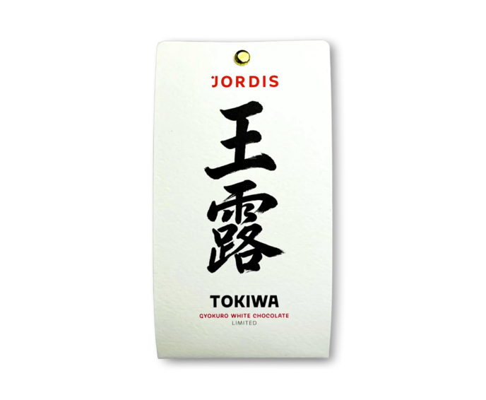 Jordi's 40% Saemidori TOKIWA GYOKURO bílá čokoláda se zeleným čajem 50g