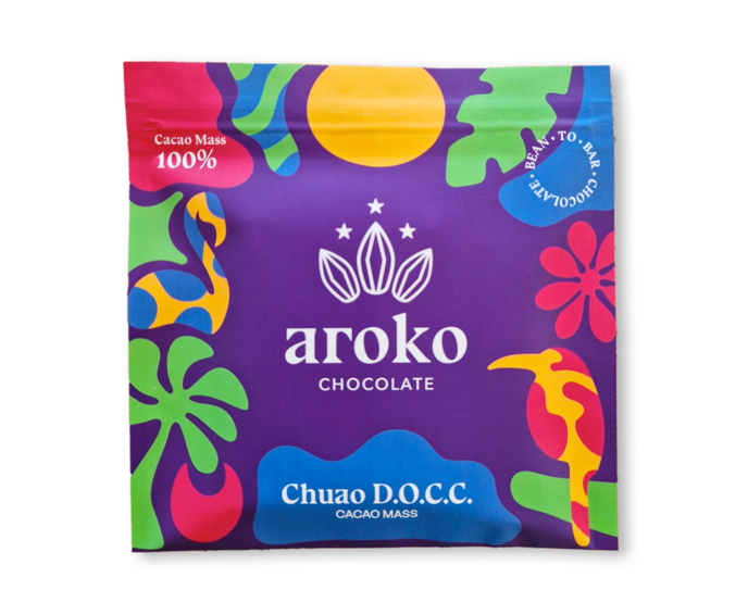 AROKO CHOCOLATE 100% hořká čokoláda CHUAO D.O.C.C. 50 g