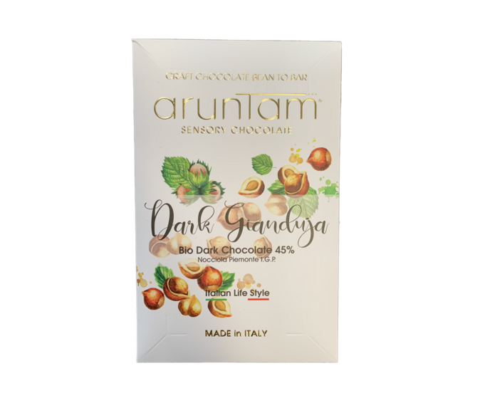 Aruntam 48% hořká čokoláda DARK GIANDUJA BIO 50g