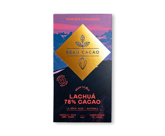 BEAU CACAO 78% hořká čokoláda LACHUÁ GUATEMALA 55 g
