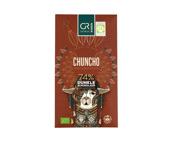 GR 74% hořká čokoláda PERU Chuncho BIO 50 g