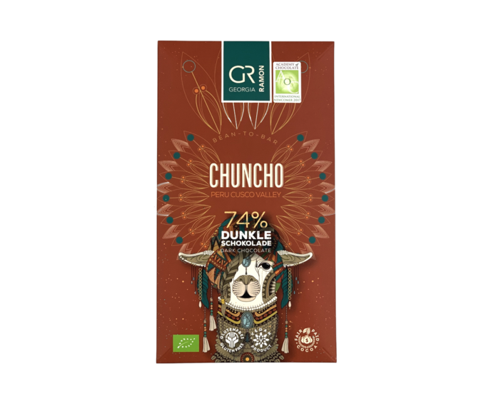 GR 74% hořká čokoláda - Peru Chuncho BIO 50 g