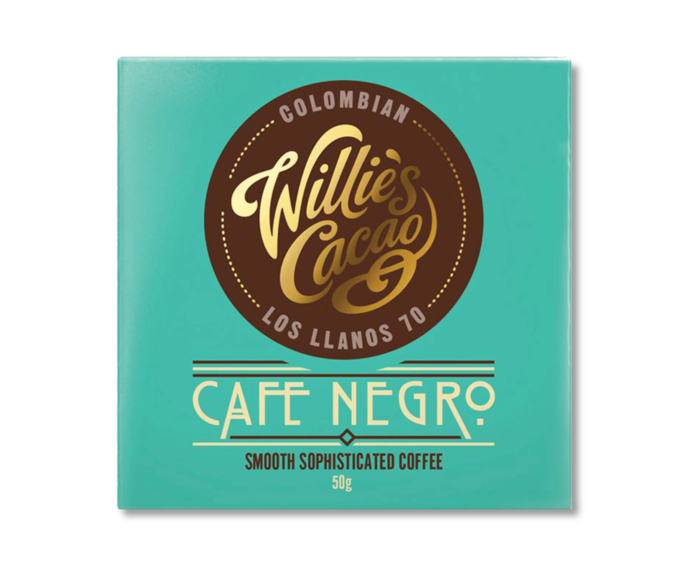 ZZZ Willie's Cacao Cafe Negro - Colombian Los Llanos 70% hořká čokoláda 50g