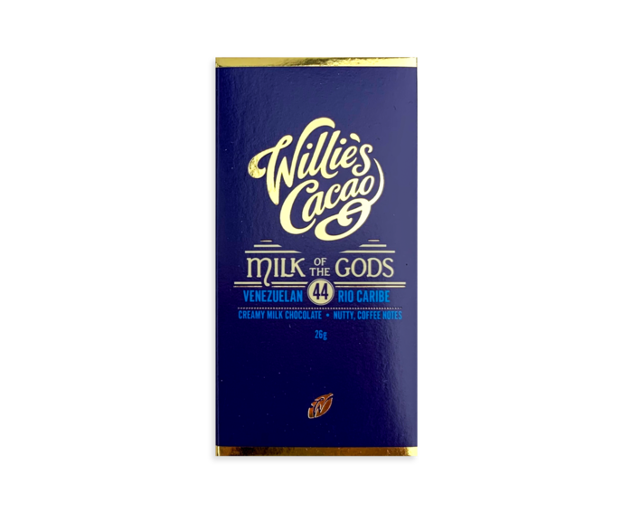 Willie's Cacao BABY Milk of the Gods Rio Caribe 44% mléčná čokoláda 26 g