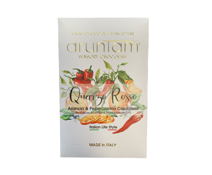 Aruntam 70% hořká čokoláda QUARZO ROSSO BIO 50g