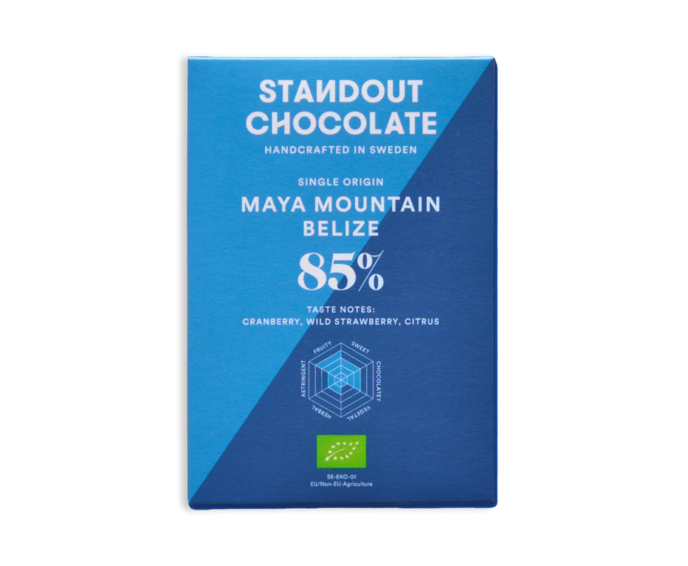 Standout Chocolate 85% hořká čokoláda Maya Mountain Belize BIO 50 g