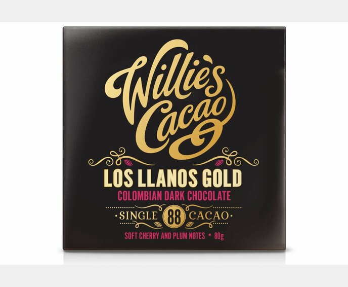 ZZZ Willie´s Cacao Los Llanos Gold - Kolumbie 88% hořká čokoláda 50g