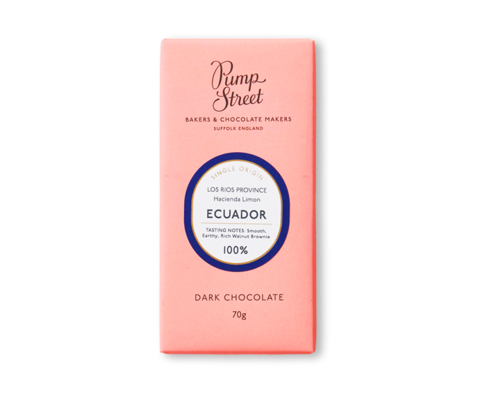 Pump Street 100% hořká čokoláda Ekvádor 70 g