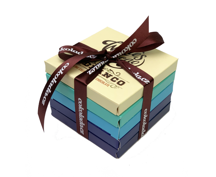 Willie's Cacao degustační sada čokolád MLÉČNÁ DRÁHA 250 g