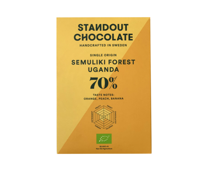 Standout Chocolate 70% hořká čokoláda Semuliki Forest Uganda BIO 50 g