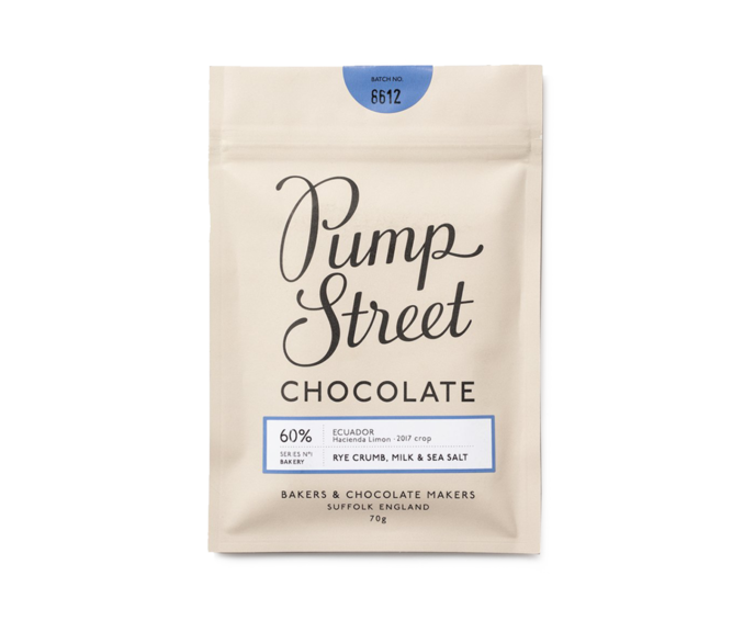 Pump Street 60% mléčná čokoláda se strouhankou a solí 70 g
