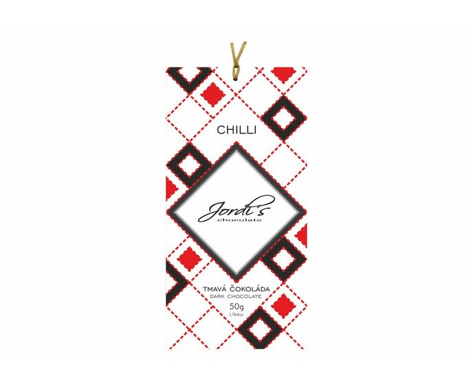 Jordi's Spiced Chilli hořká čokoláda 50g