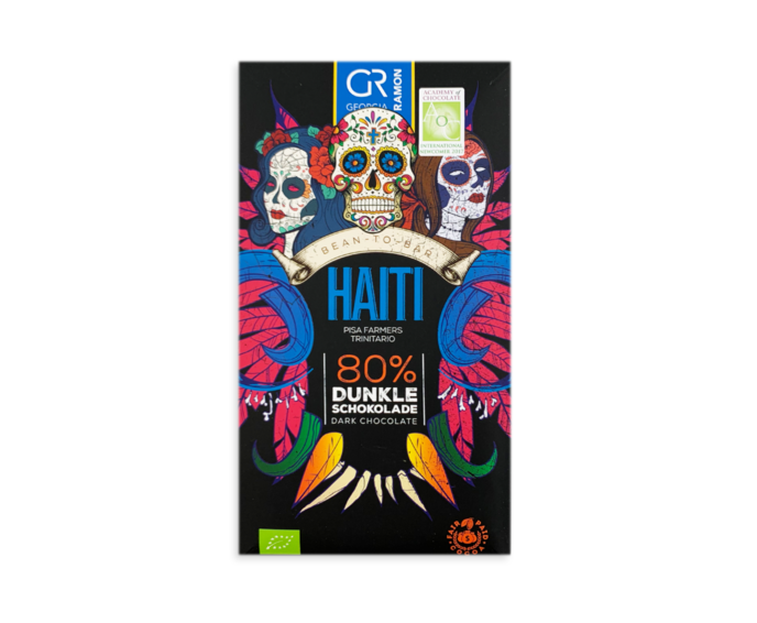GR 80% hořká čokoláda - Haiti BIO 50 g