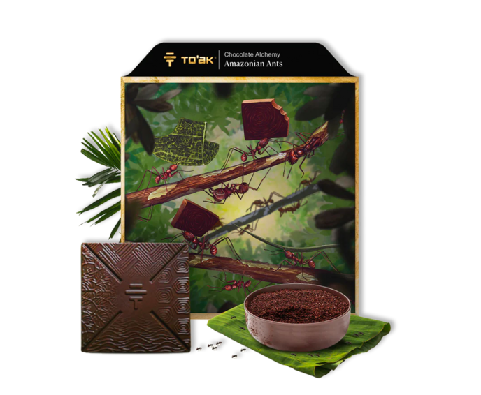 To’ak Chocolate 65% hořká čokoláda ALCHEMY AMAZONIAN ANTS 56 g