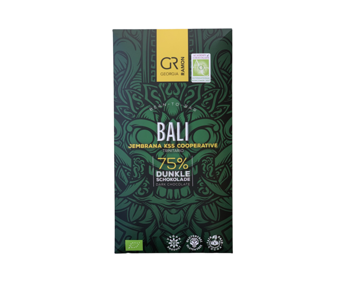GR 75% hořká čokoláda - Bali Jembrana KSS Cooperative BIO 50 g