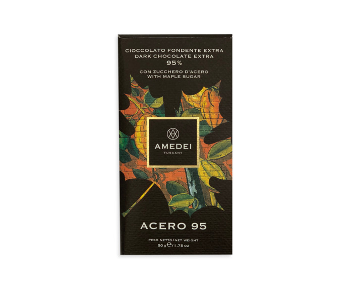 Amedei Toscano Black Acero 95% hořká čokoláda 50 g
