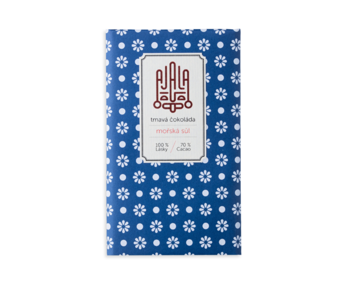 Ajala 70% hořká čokoláda MOŘSKÁ SŮL BIO 45 g