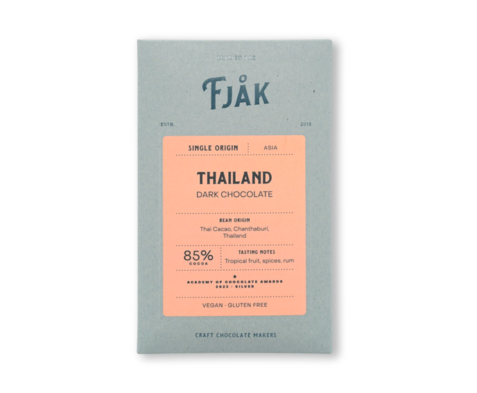 FJAK Sjokolade 85% hořká čokoláda THAILAND 60 g