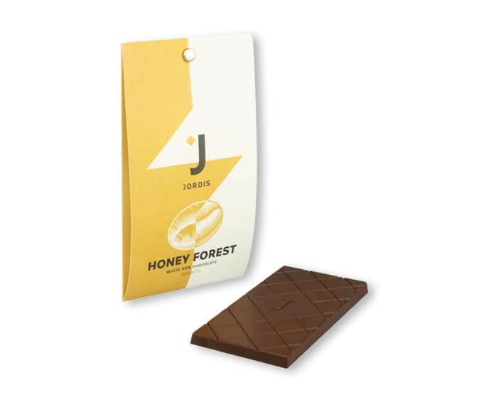 Jordi's 40% bílá čokoláda HONEY FOREST COFFEE LIMITED 50 g