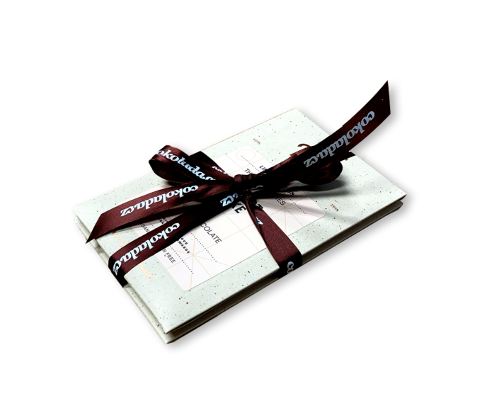 FJAK Sjokolade The Cake Collection degustační sada čokolád 120 g