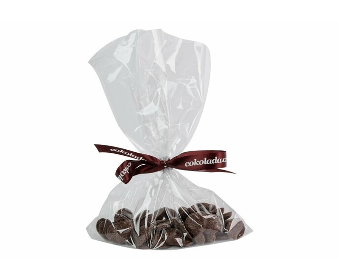 Willie's Cacao 42% hořké čokoládové čočky Surabaya s ovesným mlékem 100 g