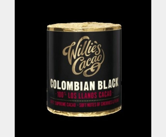 ZZZ Willie's Cacao Colombian Black, 100% Los Llanos čokoládový váleček 180g