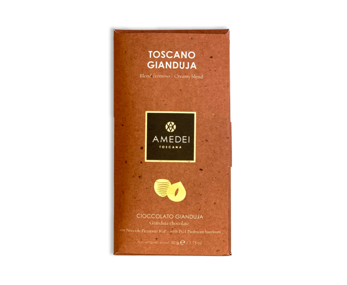 Amedei Toscano Gianduja 32% mléčná čokoláda 50 g